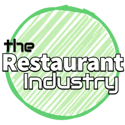 Sharpie and color pencil sketched circle with the words "the Restaurant Industry" over it